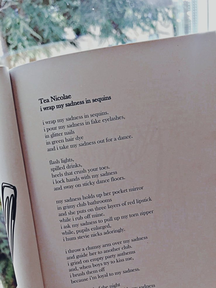 i wrap my sadness in sequins